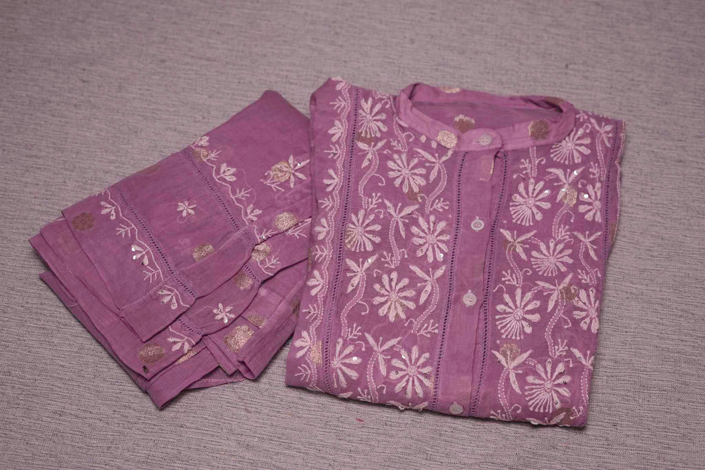 Banarasi Chikankari Co-ord Set