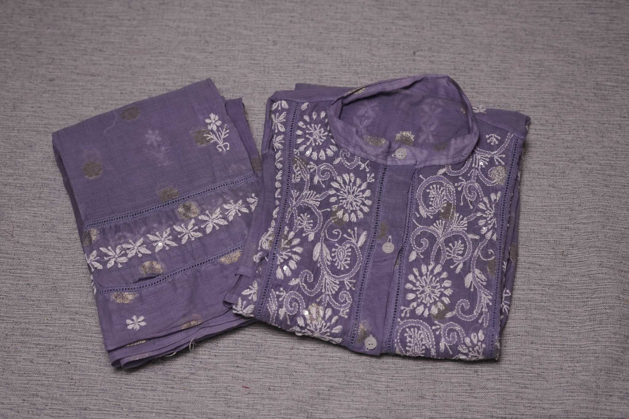 Banarasi Chikankari Co-ord Set