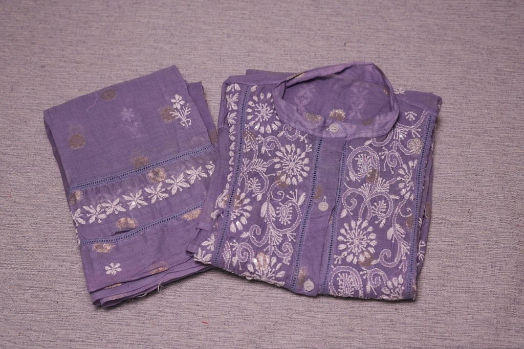 Banarasi Chikankari Co-ord Set