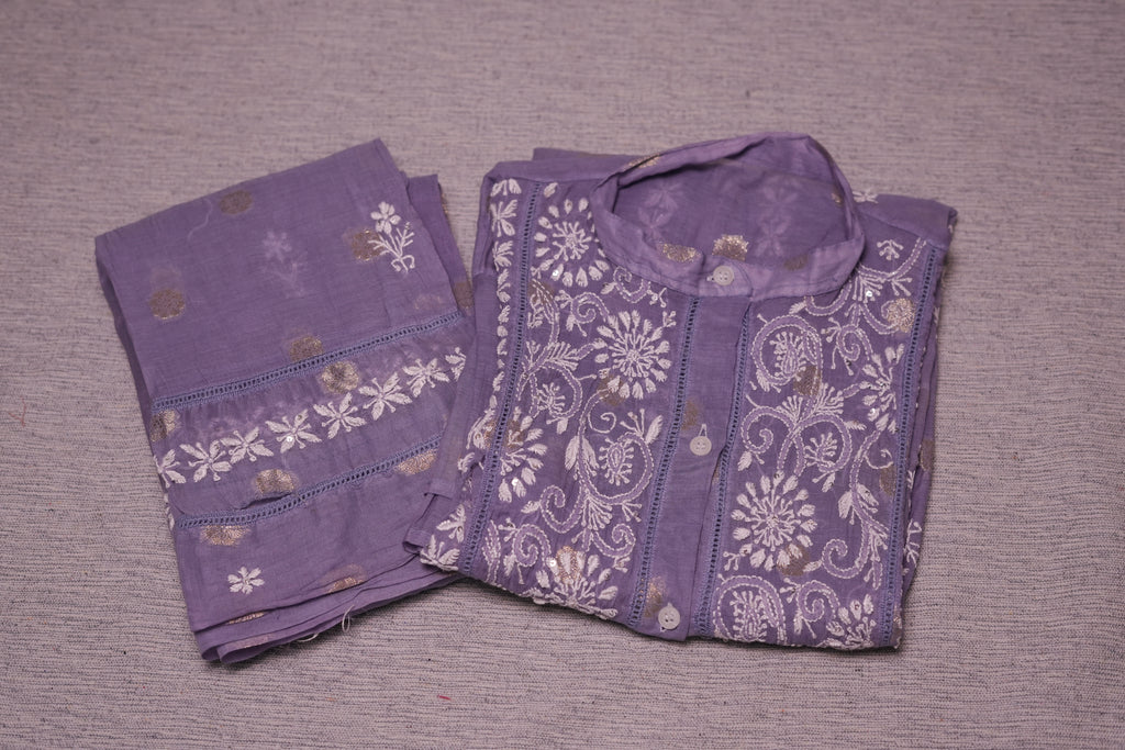 Banarasi Chikankari Co-ord Set