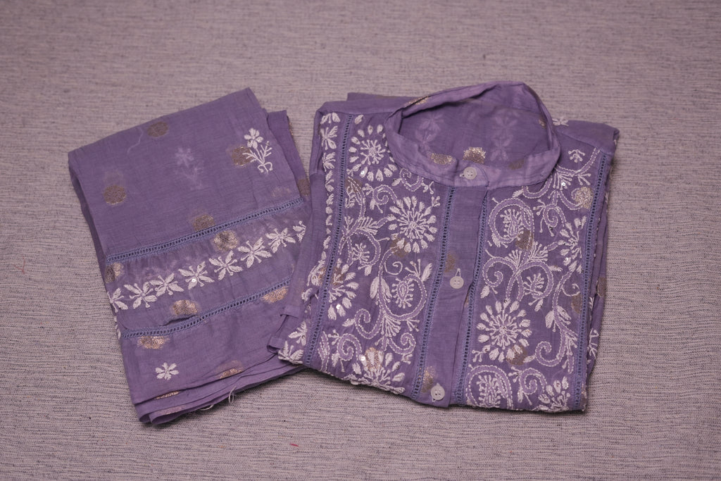 Banarasi Chikankari Co-ord Set