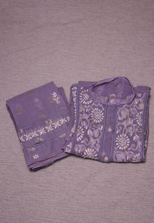 Banarasi Chikankari Co-ord Set