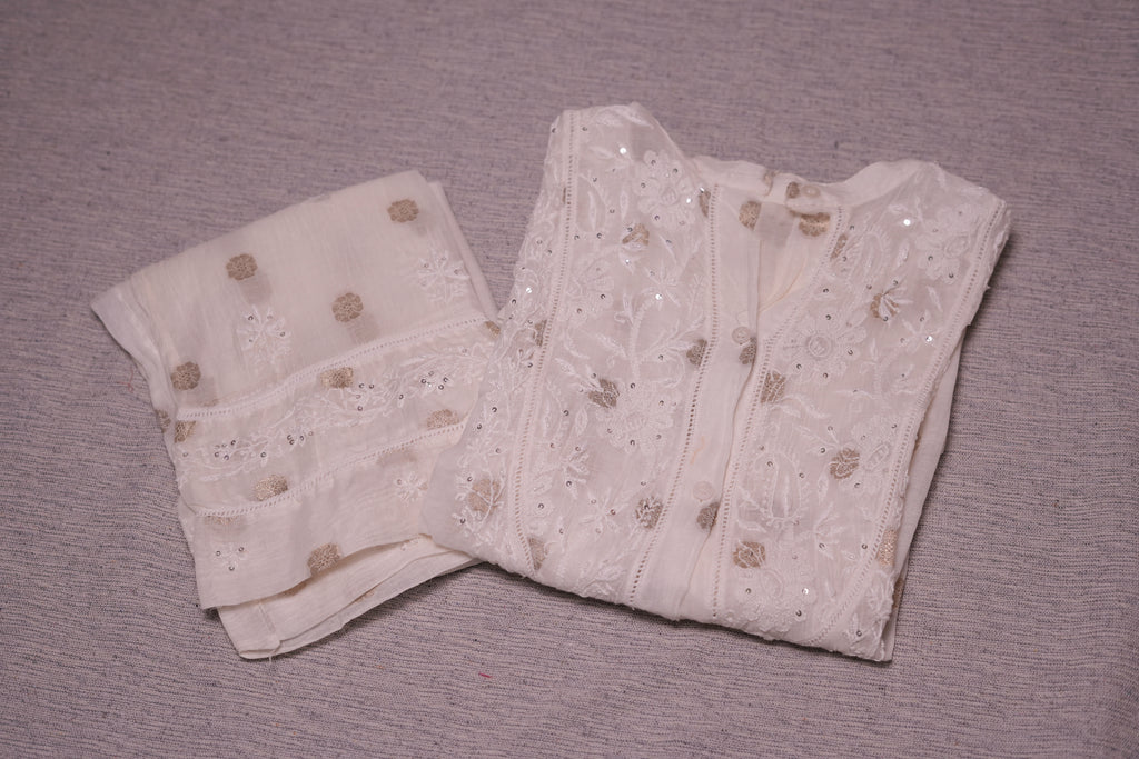 Banarasi Chikankari Co-ord Set
