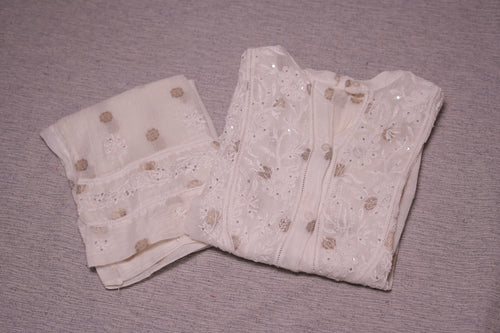 Banarasi Chikankari Co-ord Set