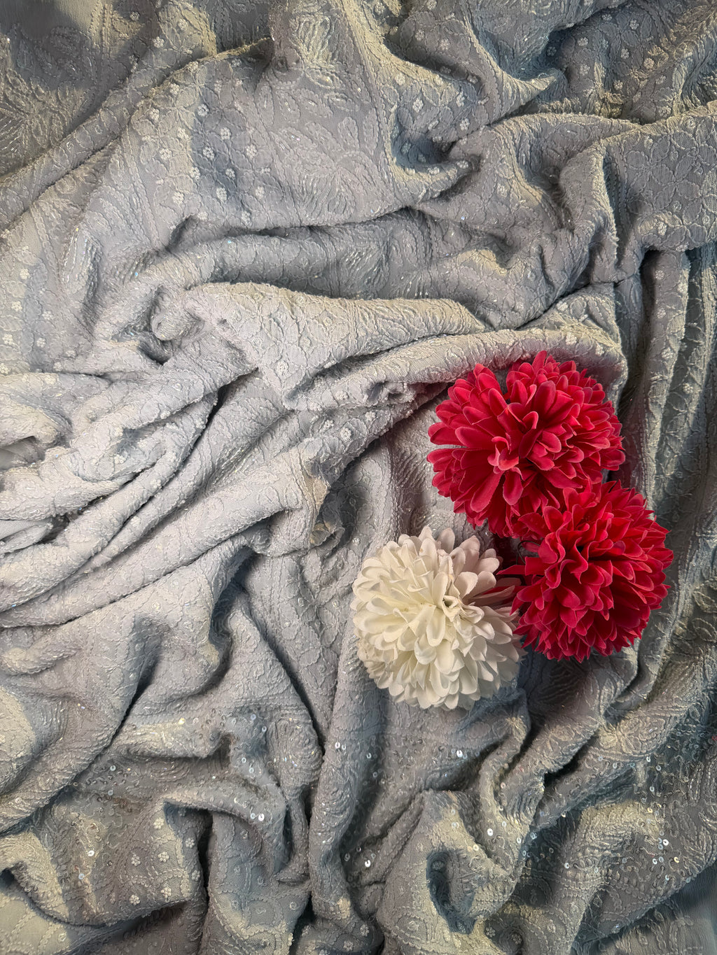 Viscose Georgette Suit Fabric
