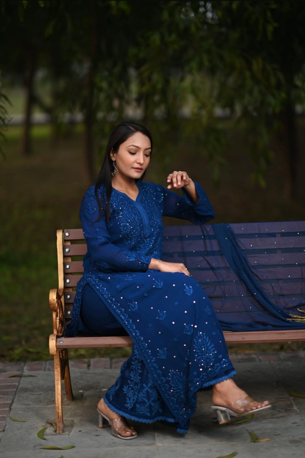 Viscose Georgette Suit