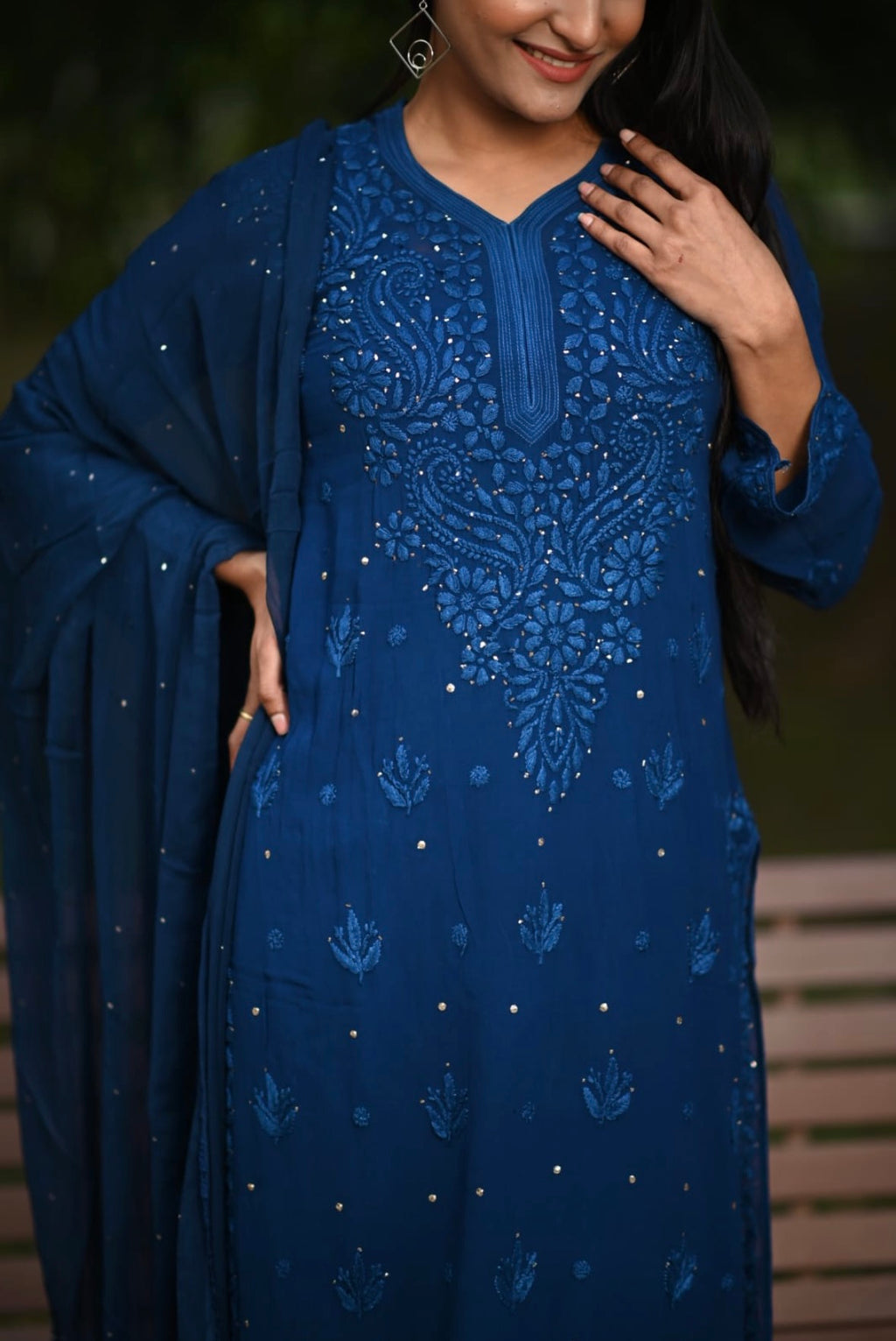 Viscose Georgette Suit