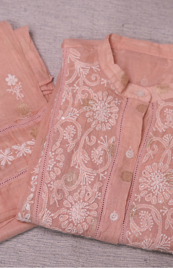Banarasi Chikankari Co-ord Set